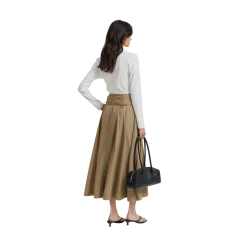 Outlet Second Female Amari Skirt - Petrified Oak
