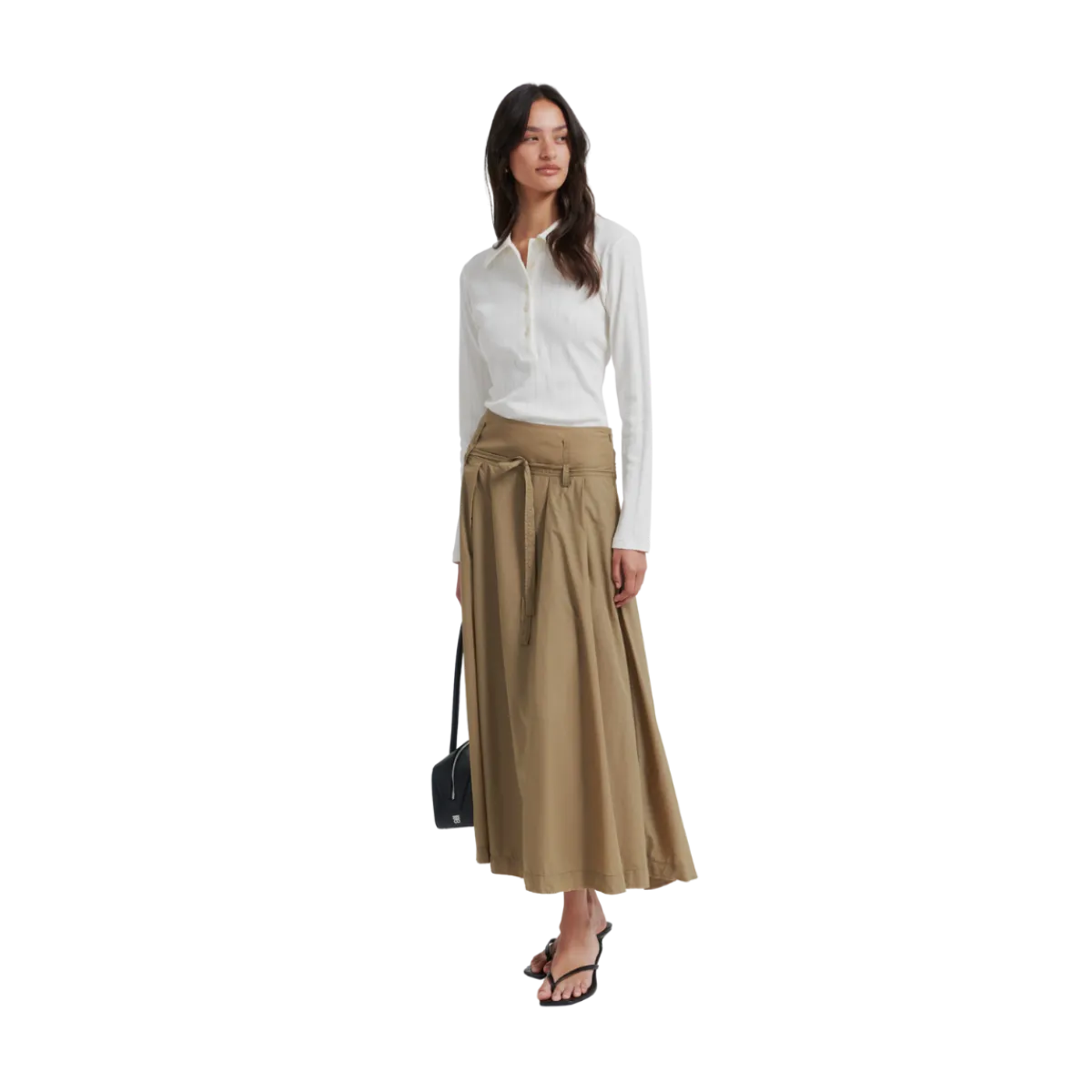 Outlet Second Female Amari Skirt - Petrified Oak