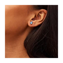 Caroline Svedbom Amelia Stud Earrings Gold - Recreated Iceblue