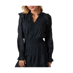 Discount Neo Noir Aran S voile Dress - Navy