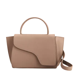 Clearance ATP Atelier Arezzo Leather Handbag - Beige