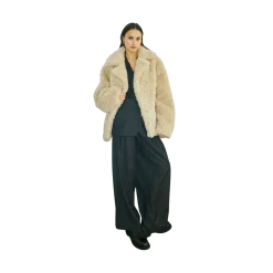Clearance Norr Bang Jacket - Ecru