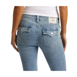 Hot True Religion Becca Mid Rise Boot Cut - Blue