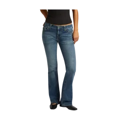 True Religion Becca Mid Rise Boot Cut Flap - Arabella