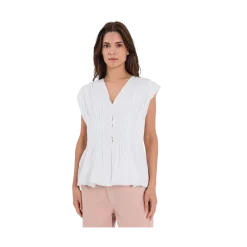 Outlet Norr Betty Top - White