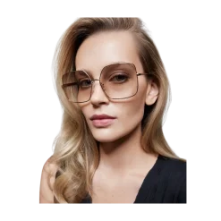 Outlet GLAS Eyewear Billie - Gold Tinted 1.0
