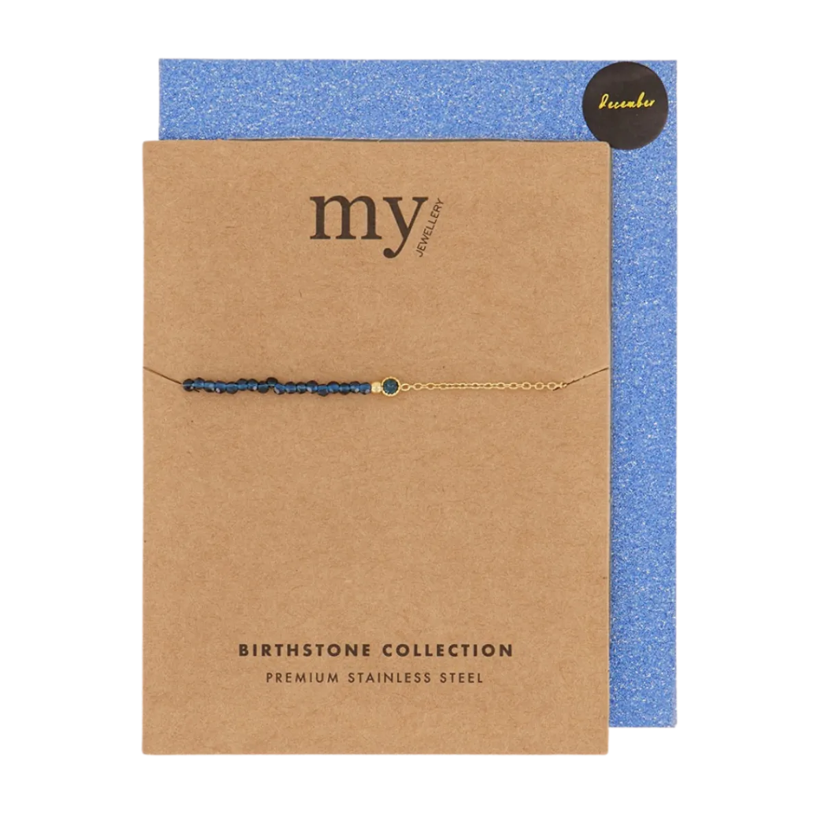 Hot My Jewellery Birth Bracelet - Gold December