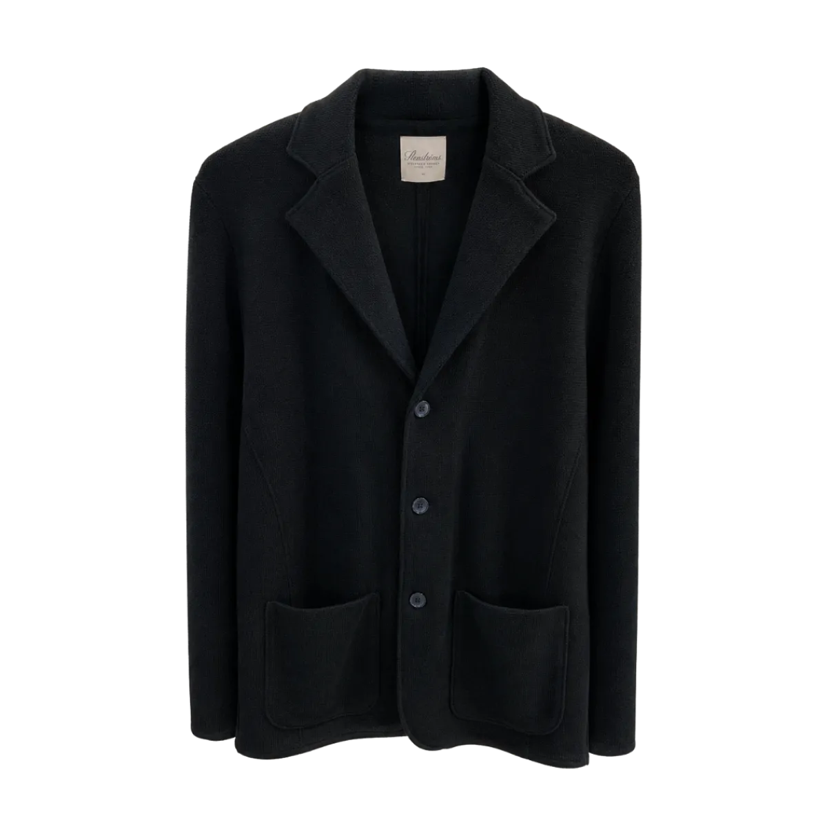 Outlet Stenströms Bazer Knitted Texture - Navy