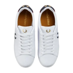 Best Fred Perry B722 Leather - White/Navy