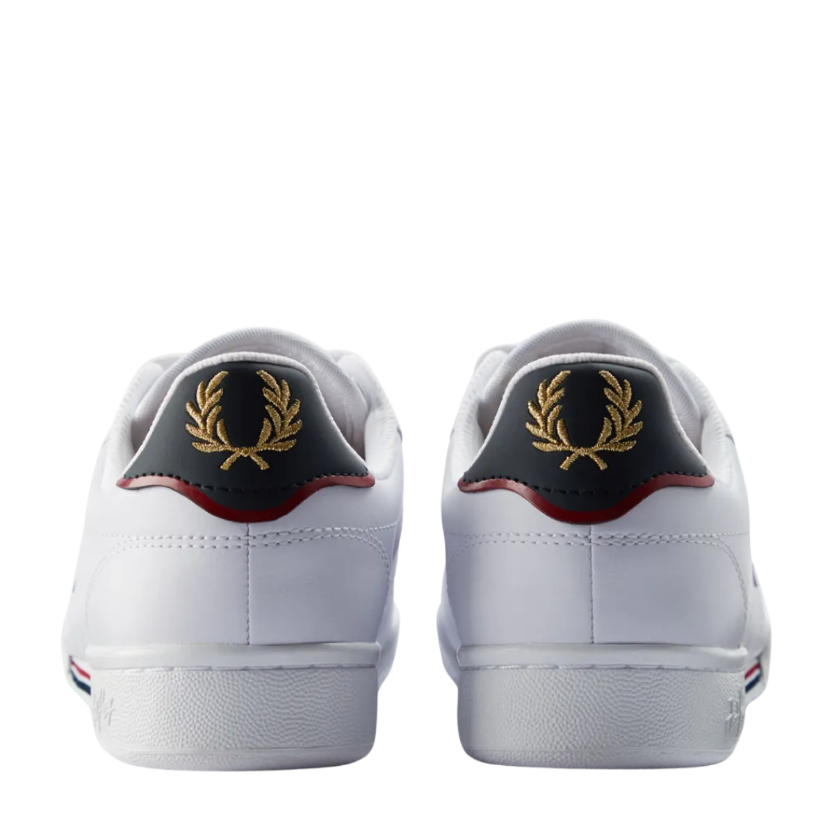 Best Fred Perry B722 Leather - White/Navy