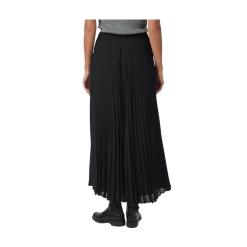 Hot Neo Noir Boni Simple Plisse Skirt - Black