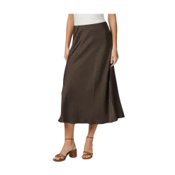 Online Neo Noir Bovary Skirt - Dark brown