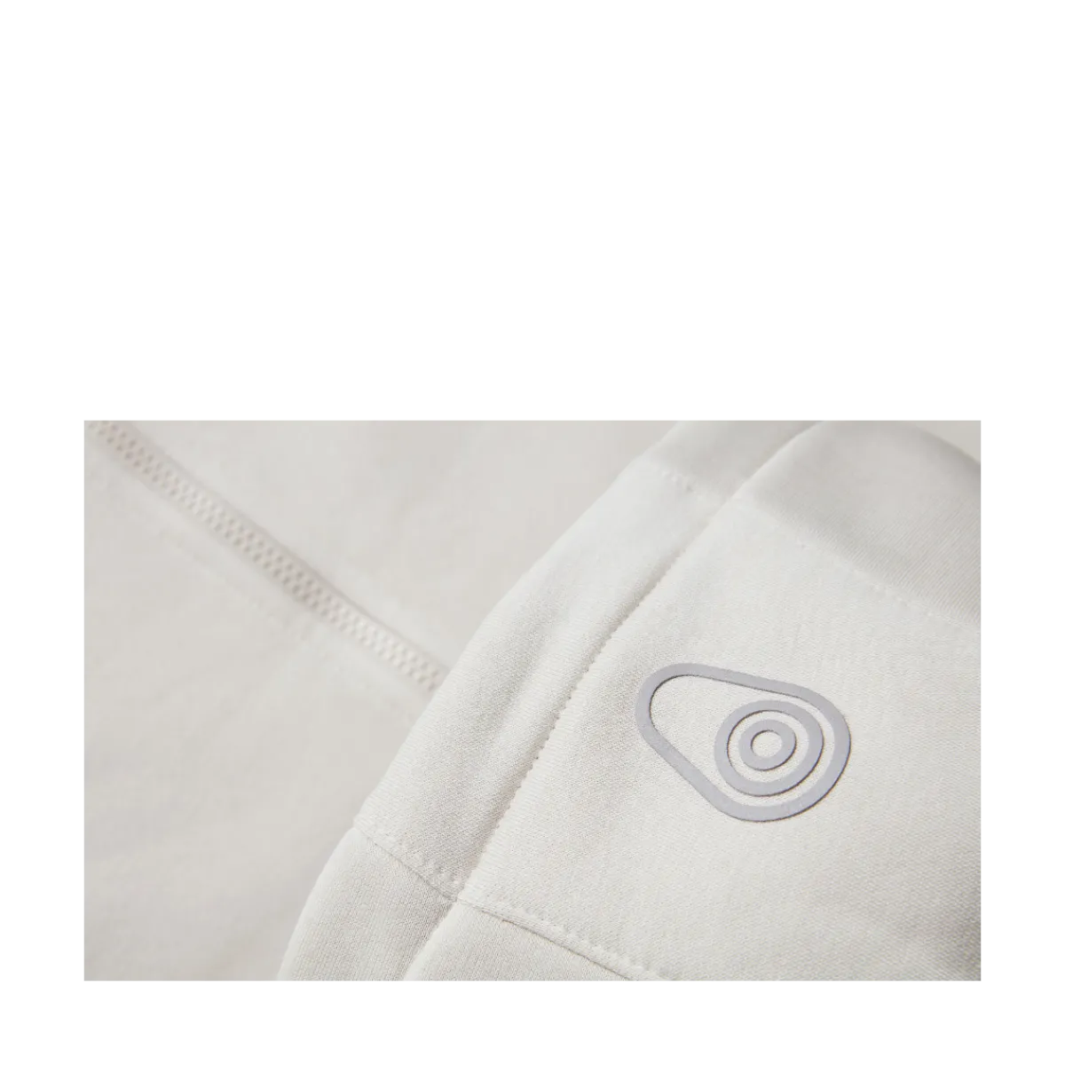 New Sail Racing Bowman ogo Zip Hood - Ecru