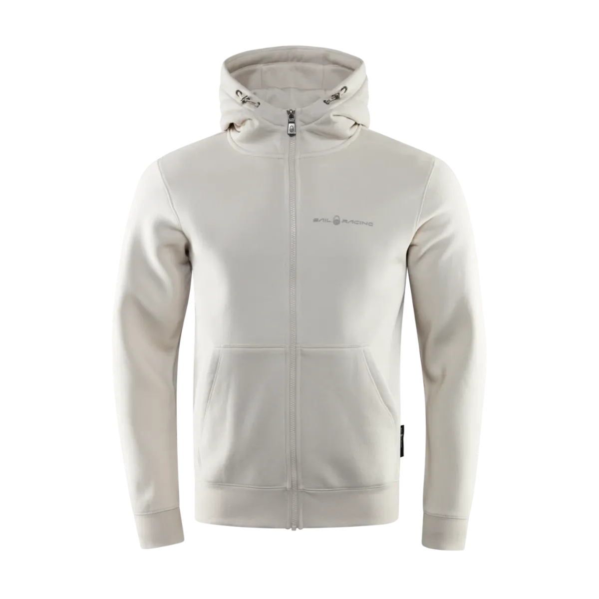 New Sail Racing Bowman ogo Zip Hood - Ecru