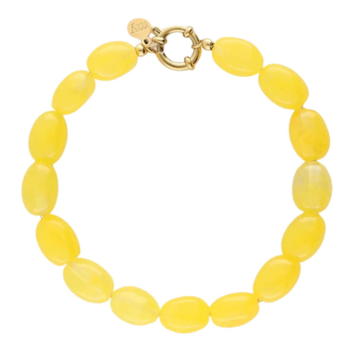 Online My Jewellery Bracelet Beads Yellow - Gold