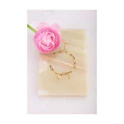 Discount My Jewellery Bracelet Chain Plain - Gold