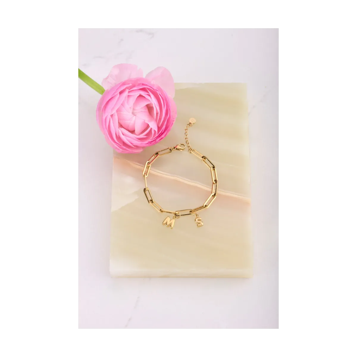 Discount My Jewellery Bracelet Chain Plain - Gold
