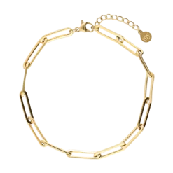Discount My Jewellery Bracelet Chain Plain - Gold
