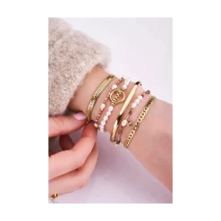 Best My Jewellery Bracelet flat link - Gold