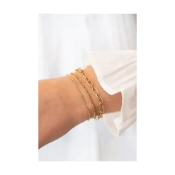 Online My Jewellery Bracelet three-layered balls - Gold