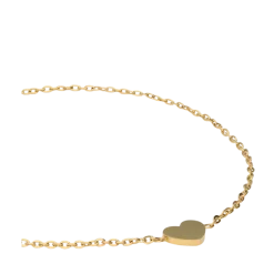 Sale My Jewellery Bracelet With Heart - Gold