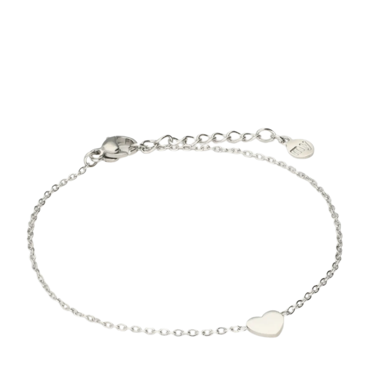 My Jewellery Bracelet With Heart - Silver