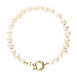 My Jewellery Bracelet with Natural Pearls - Gold