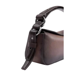 Online Holzweiler Bud Leather Bag Slim - Dark Brown