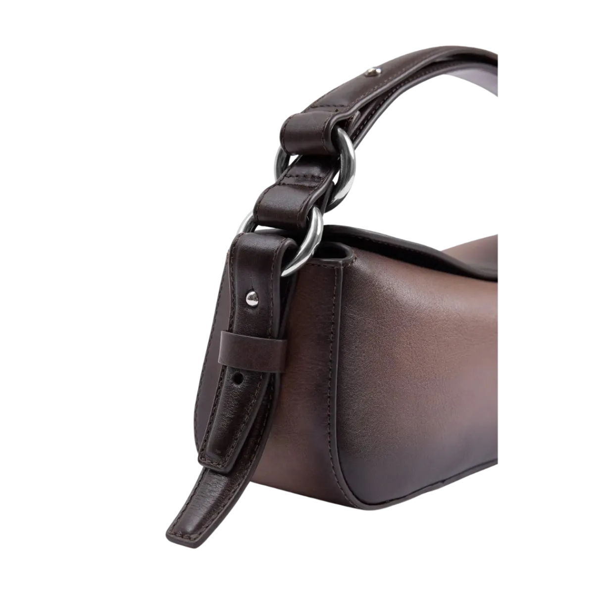 Online Holzweiler Bud Leather Bag Slim - Dark Brown