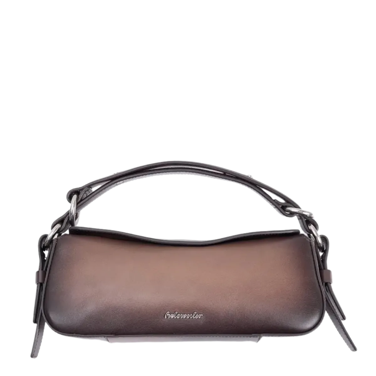 Online Holzweiler Bud Leather Bag Slim - Dark Brown