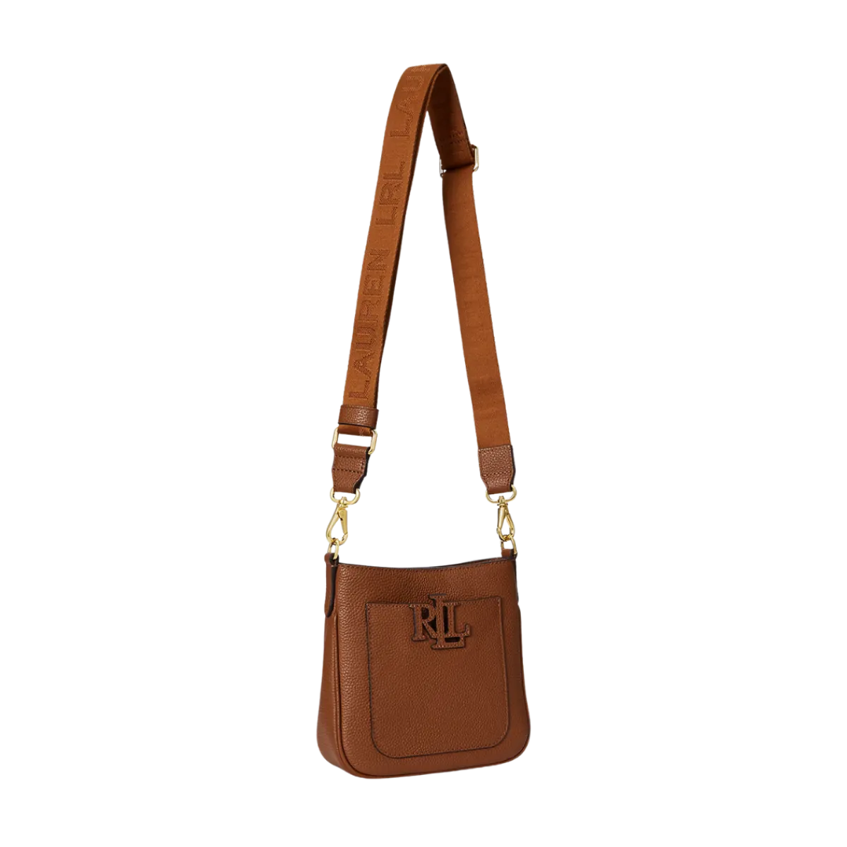 New Lauren Cameryn Crossbody Small - tan
