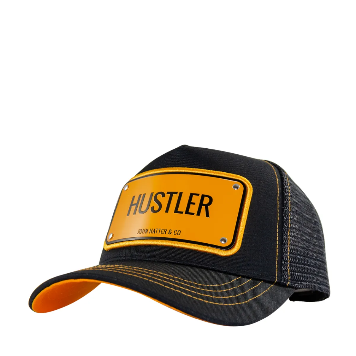 Online John Hatter Cap Hustler - Black