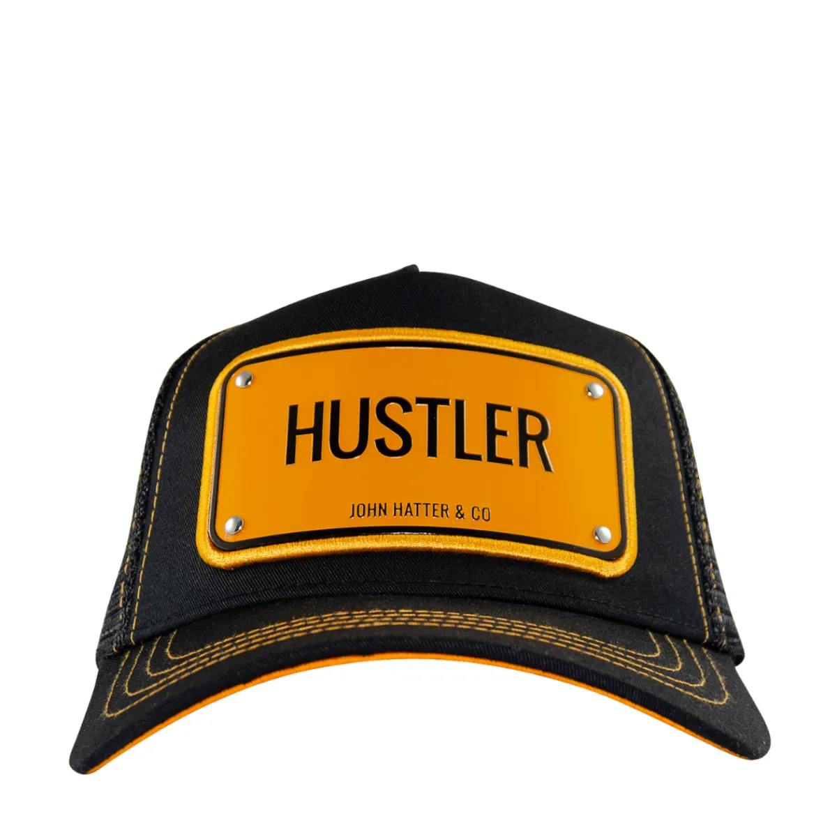 Online John Hatter Cap Hustler - Black