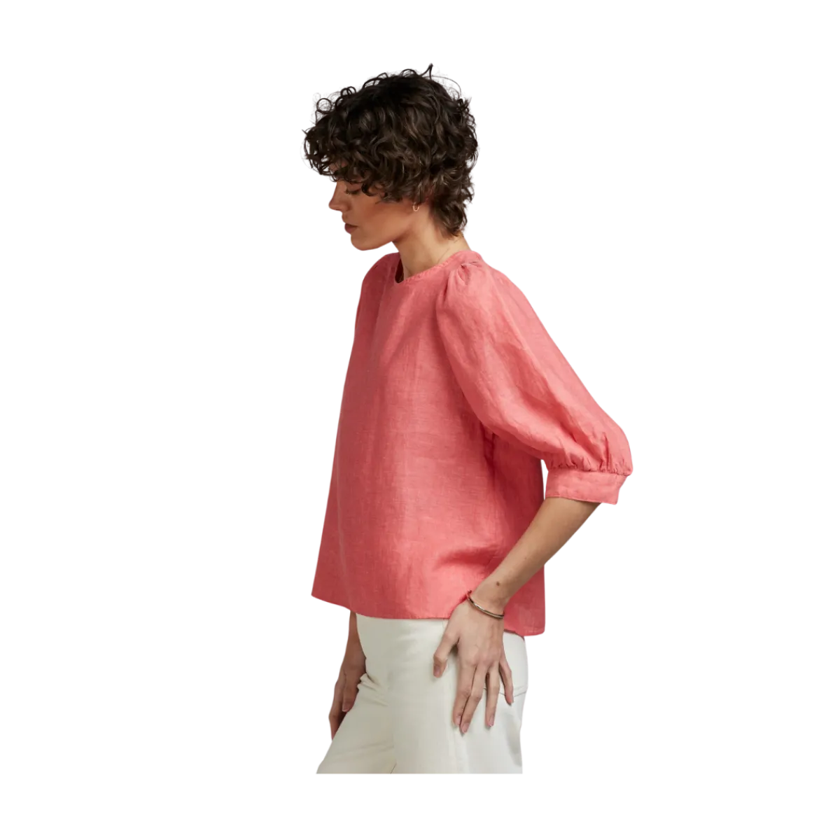 Stenströms Carmen Blouse - Light Red
