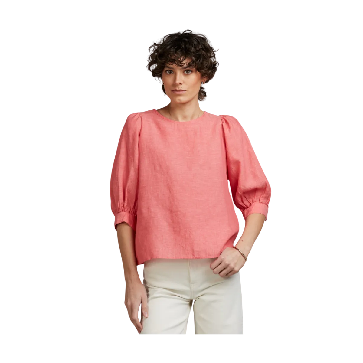 Stenströms Carmen Blouse - Light Red