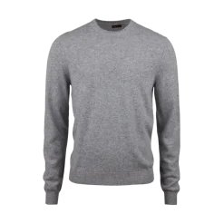 Outlet Stenströms Cashmere Crew Neck - Grey