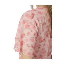 Online Neo Noir Celesse Flower Fade Dress - Light Pink