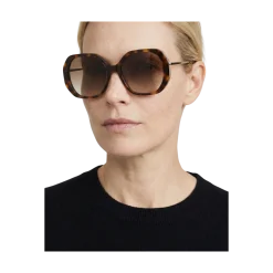 GLAS Eyewear Celeste Sunglasses - Turtle Brown 0.0