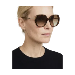 Clearance GLAS Eyewear Celeste Sunglasses - Turtle Brown 1.5