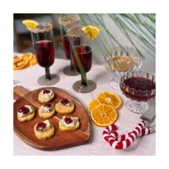 Clearance Miljögården Cheese Set Stripe - red