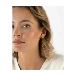 Outlet Mockberg Chunky Gold Hoops Small - Gold