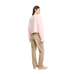 Best By Malene Birger Cierrou Rib - Chalk Pink