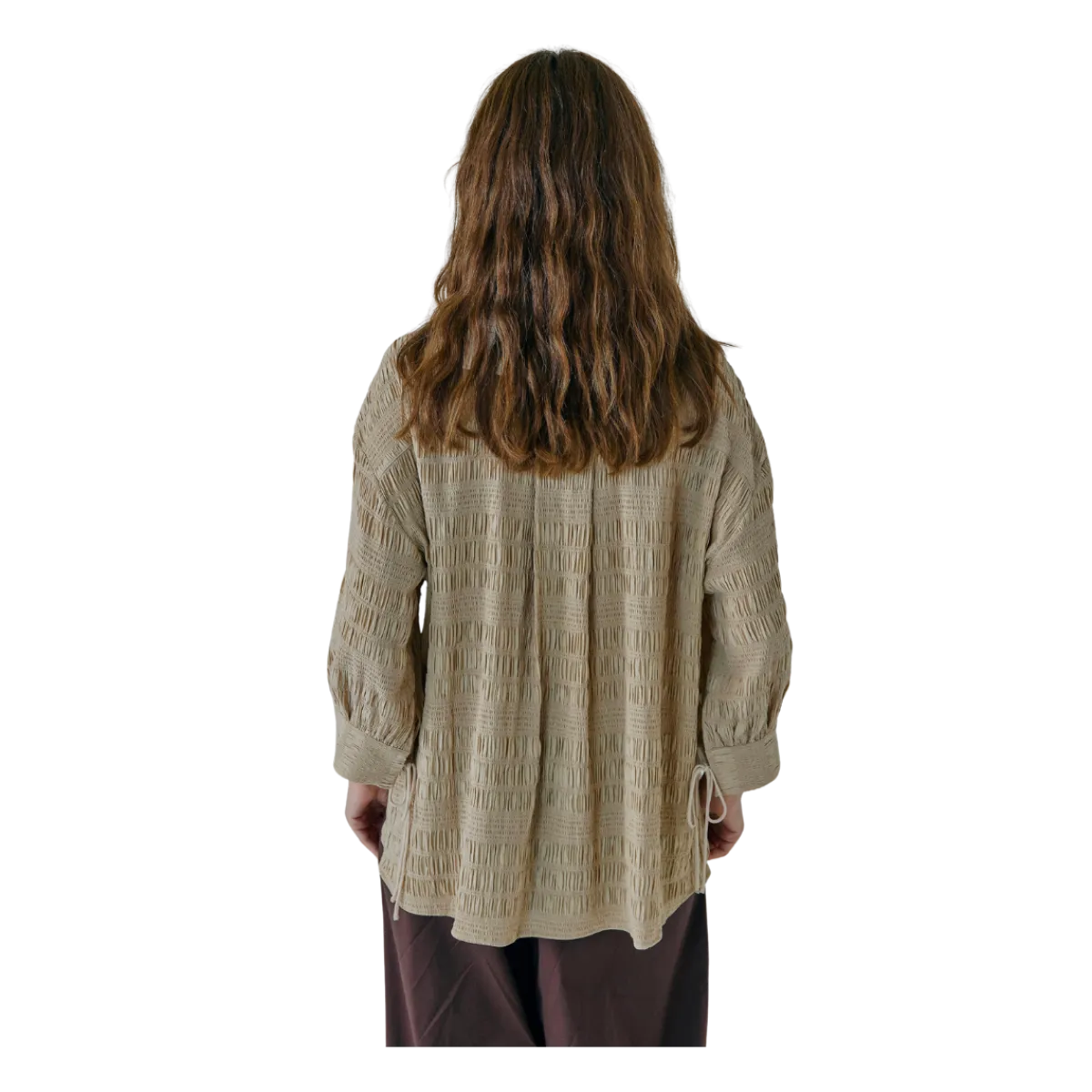 Best Norr Clarra Shirt - Warm Beige
