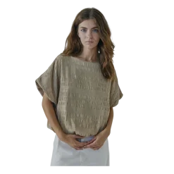 Outlet Norr Clarra Top - Warm Beige