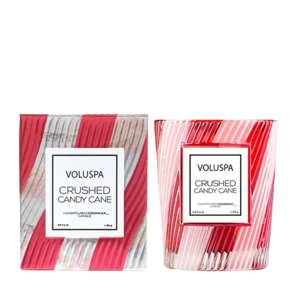 Voluspa Classic Candle - 6 Crushed Candy Cane