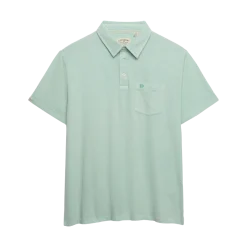 Online Superdry Classic Cotton Linen Polo - Fresh int Green