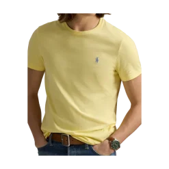 Hot Polo Ralph Lauren Claic Fit Crewneck T-hirt - Reort Gold