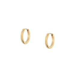 New Mockberg Classic Gold Hoops Medium - gold