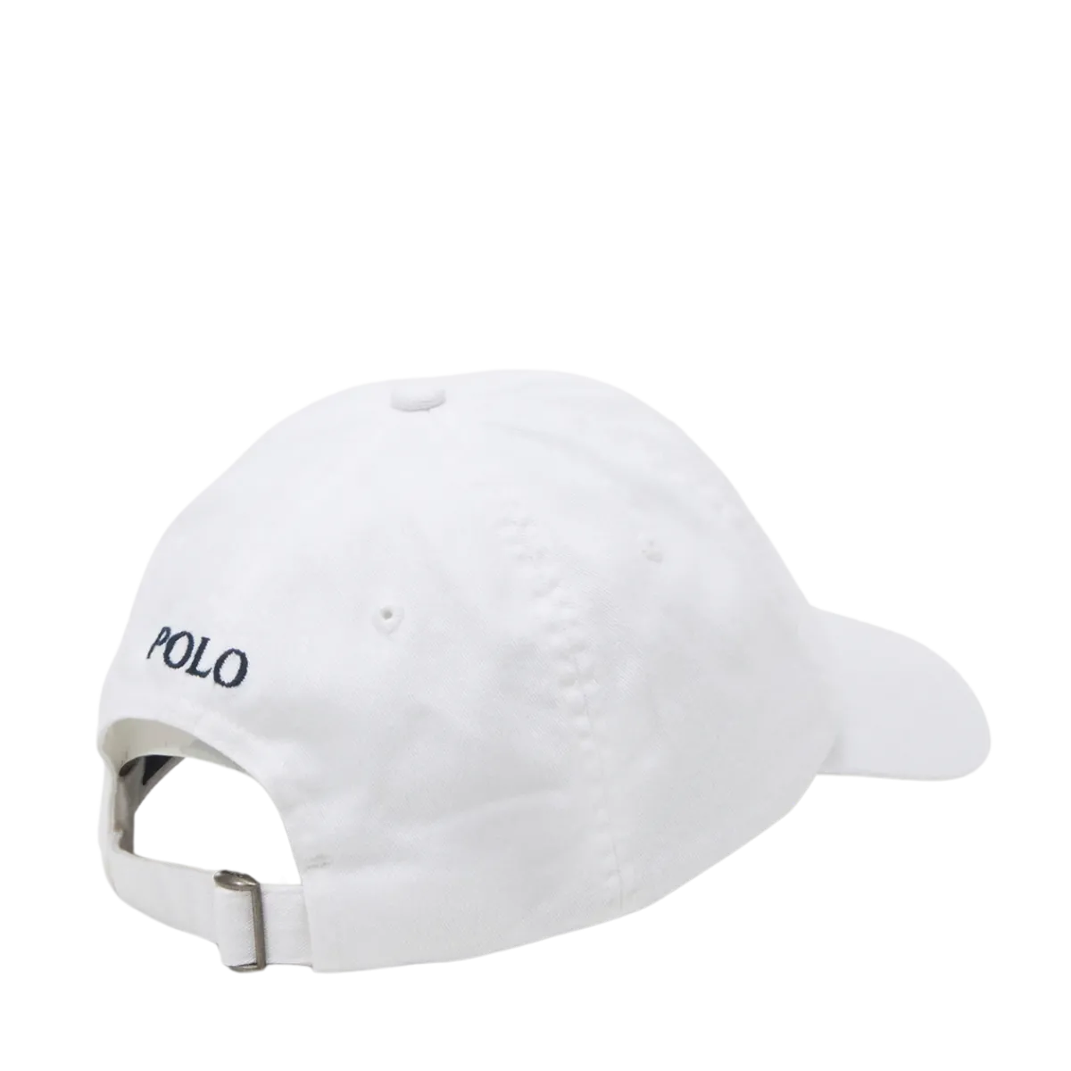 Clearance Polo Ralph Lauren Classic Sport Cap - White/ Newport Navy