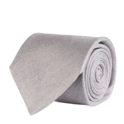 Hot Amanda Christensen Classic Tie - Lt Grey